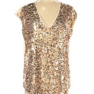 New York & Company Party Glitter Top